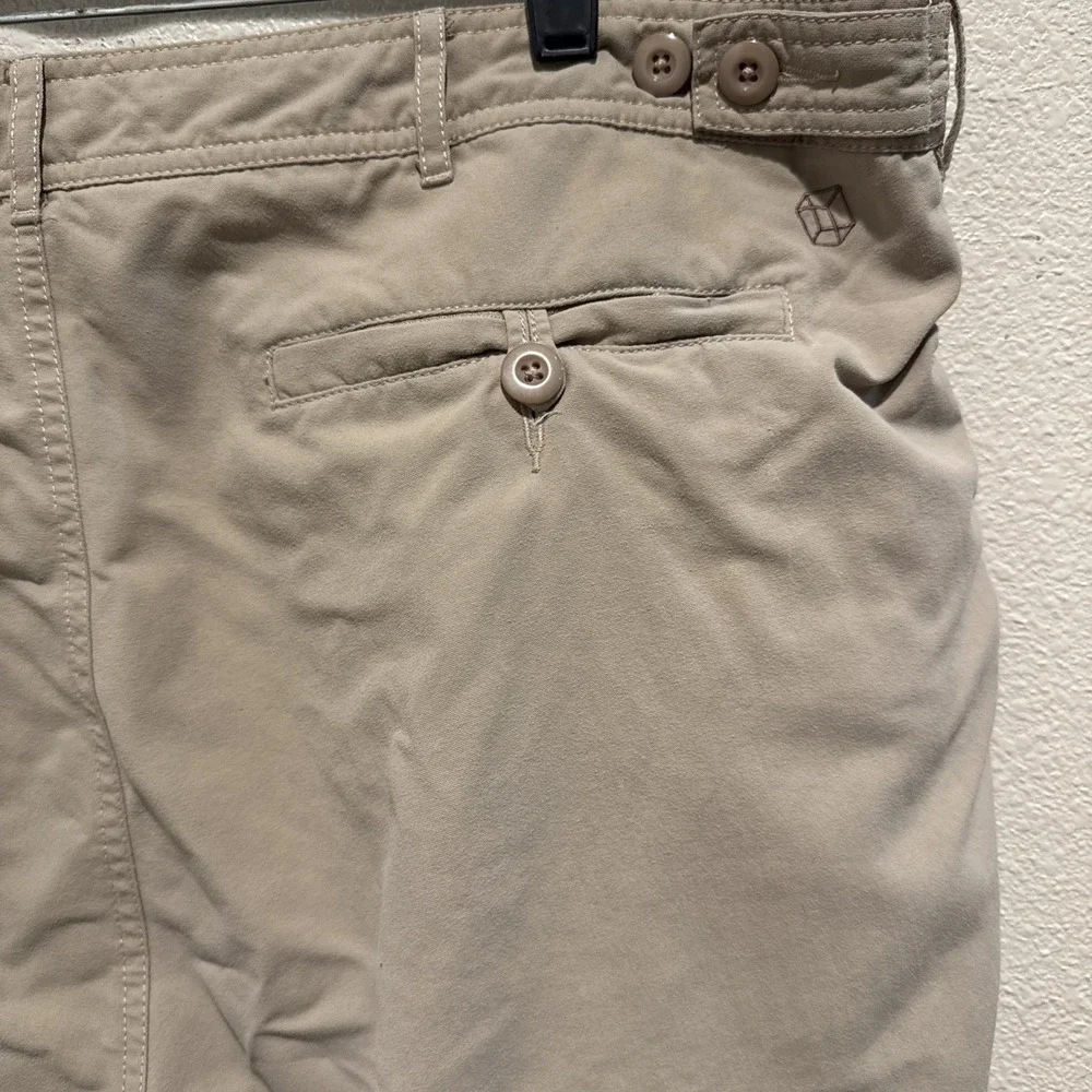 Clothing Arts (Mens 38x30) Khaki P^Cubed Pick Pocket Proof Cargo Travel Pants‎